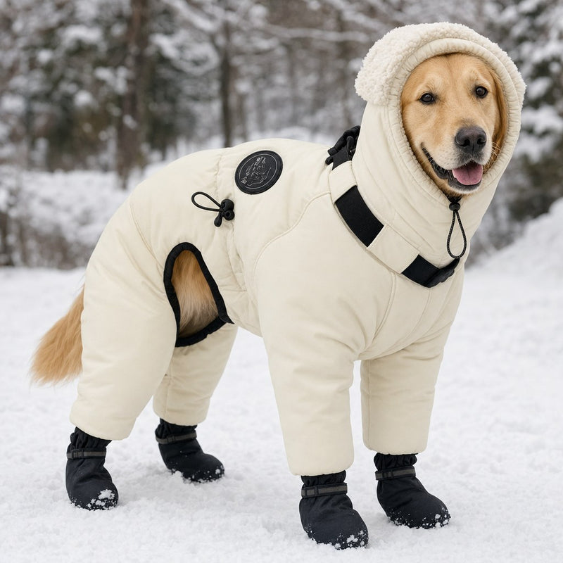 Snow Suit – Padded Full-Body Winter Dog Coat